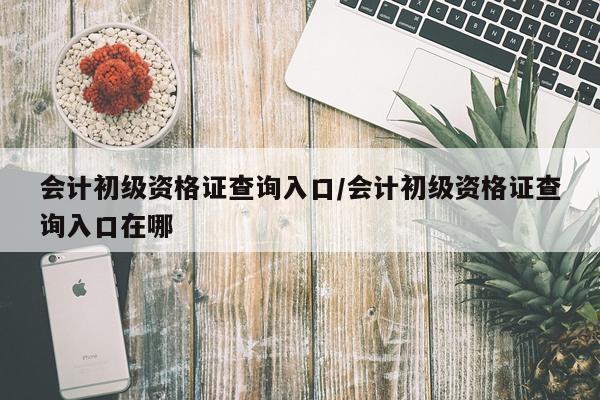 会计初级资格证查询入口/会计初级资格证查询入口在哪