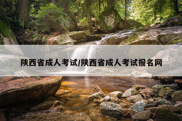 陕西省成人考试/陕西省成人考试报名网