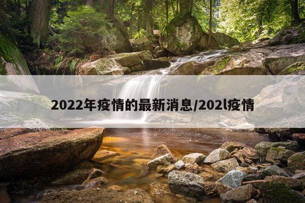 2022年疫情的最新消息/202l疫情