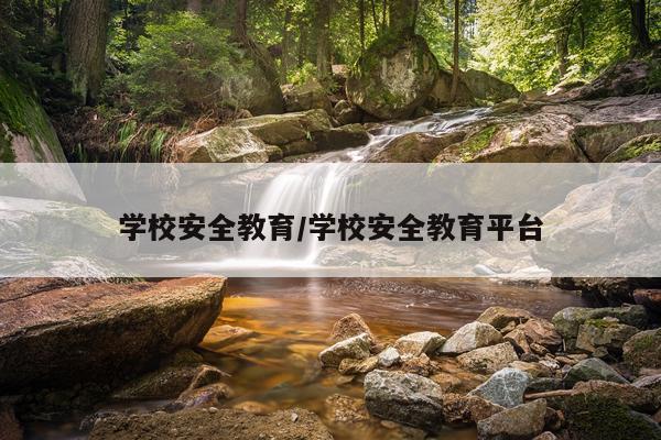 学校安全教育/学校安全教育平台