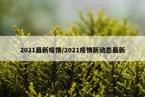 2021最新疫情/2021疫情新动态最新