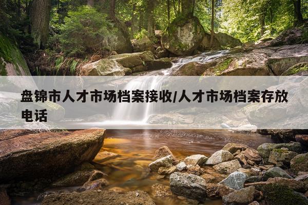 盘锦市人才市场档案接收/人才市场档案存放电话