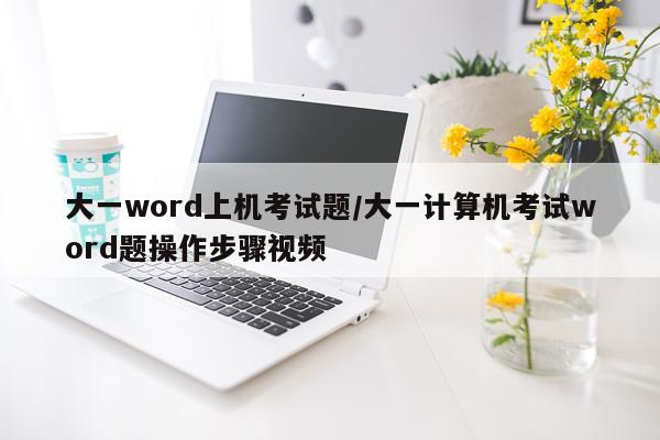 大一word上机考试题/大一计算机考试word题操作步骤视频