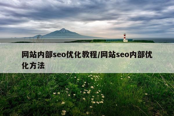 网站内部seo优化教程/网站seo内部优化方法