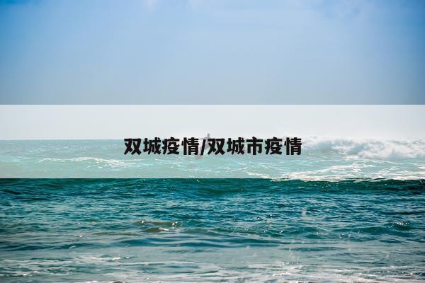 双城疫情/双城市疫情