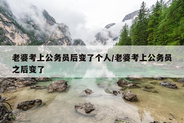 老婆考上公务员后变了个人/老婆考上公务员之后变了