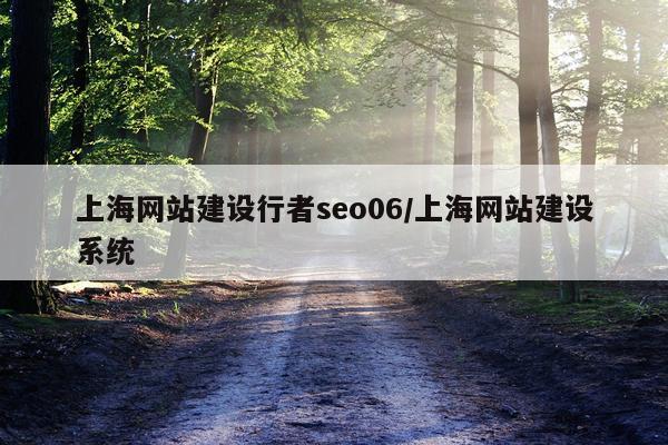 上海网站建设行者seo06/上海网站建设系统