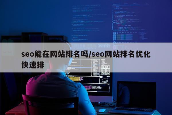 seo能在网站排名吗/seo网站排名优化快速排