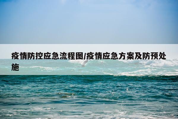 疫情防控应急流程图/疫情应急方案及防预处施