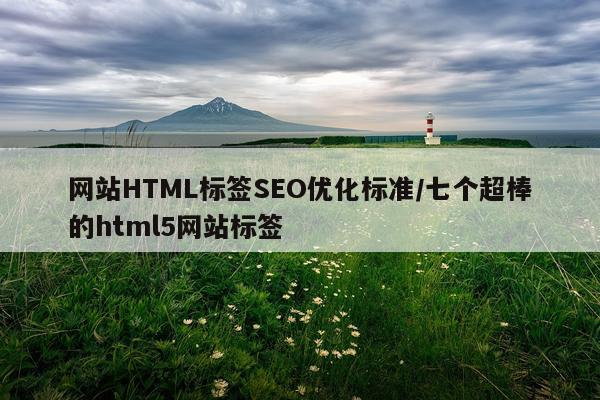 网站HTML标签SEO优化标准/七个超棒的html5网站标签