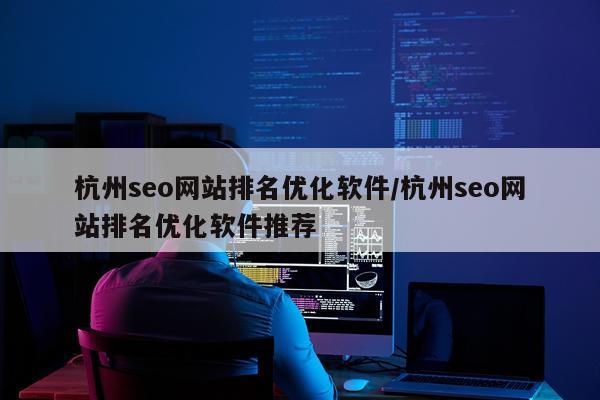 杭州seo网站排名优化软件/杭州seo网站排名优化软件推荐