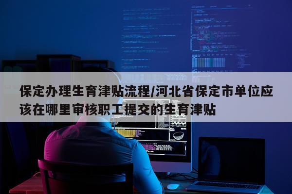保定办理生育津贴流程/河北省保定市单位应该在哪里审核职工提交的生育津贴