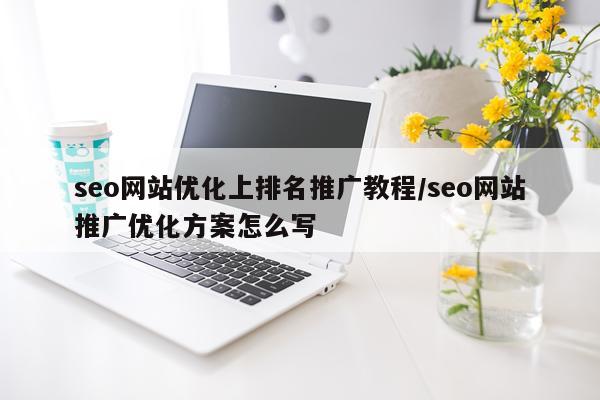 seo网站优化上排名推广教程/seo网站推广优化方案怎么写