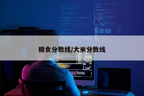 粮食分数线/大米分数线