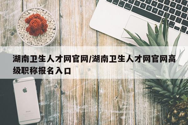 湖南卫生人才网官网/湖南卫生人才网官网高级职称报名入口