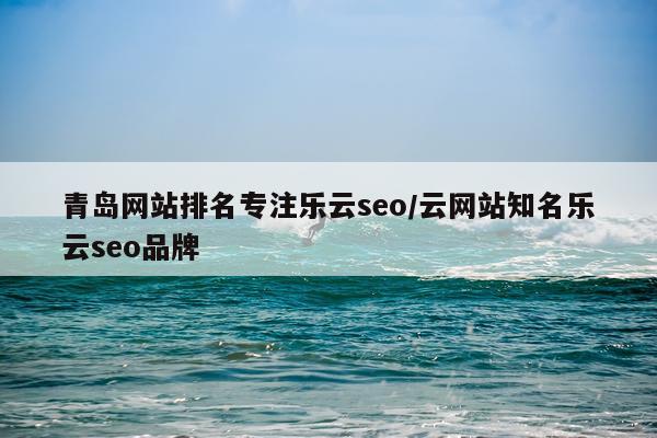 青岛网站排名专注乐云seo/云网站知名乐云seo品牌