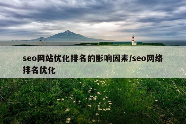 seo网站优化排名的影响因素/seo网络排名优化