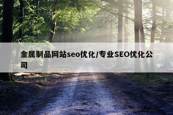 金属制品网站seo优化/专业SEO优化公司