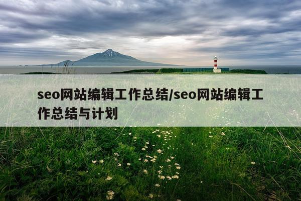 seo网站编辑工作总结/seo网站编辑工作总结与计划