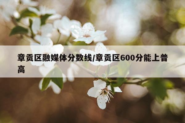 章贡区融媒体分数线/章贡区600分能上普高