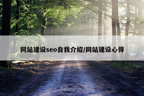 网站建设seo自我介绍/网站建设心得