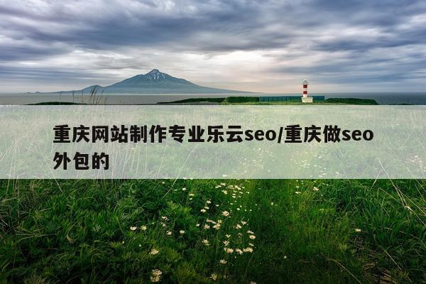 重庆网站制作专业乐云seo/重庆做seo外包的