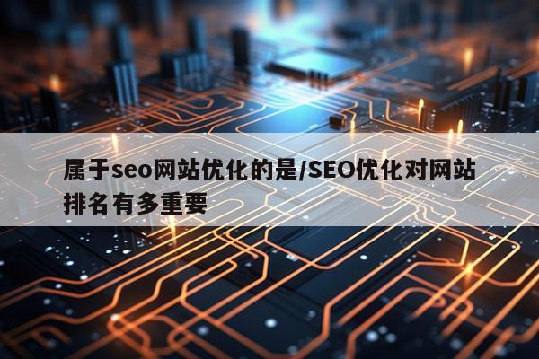 属于seo网站优化的是/SEO优化对网站排名有多重要