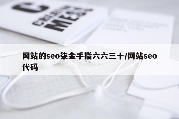 网站的seo柒金手指六六三十/网站seo代码