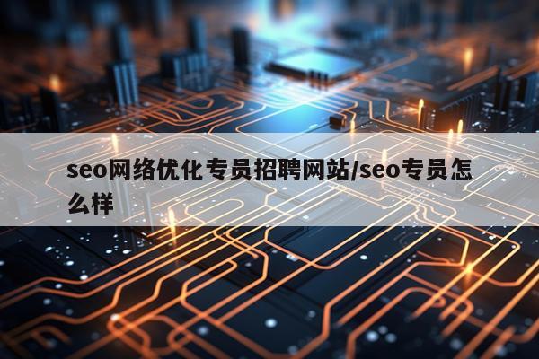 seo网络优化专员招聘网站/seo专员怎么样